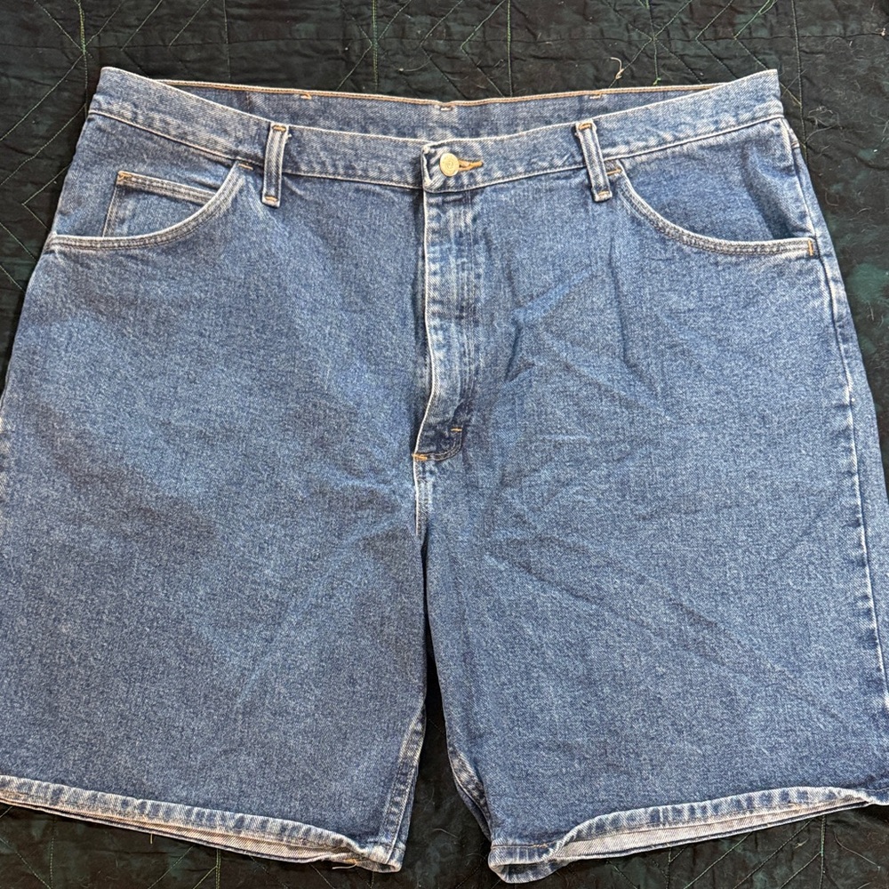 Wrangler Men's Light Blue Jean Shorts